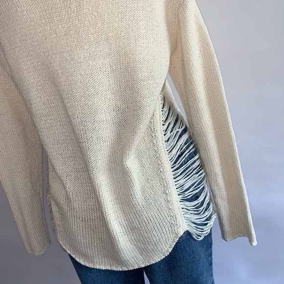 s l a s h e d :: H&M Thrashed Shipwreck Cable Knit Sweater - Picture 9 of 10